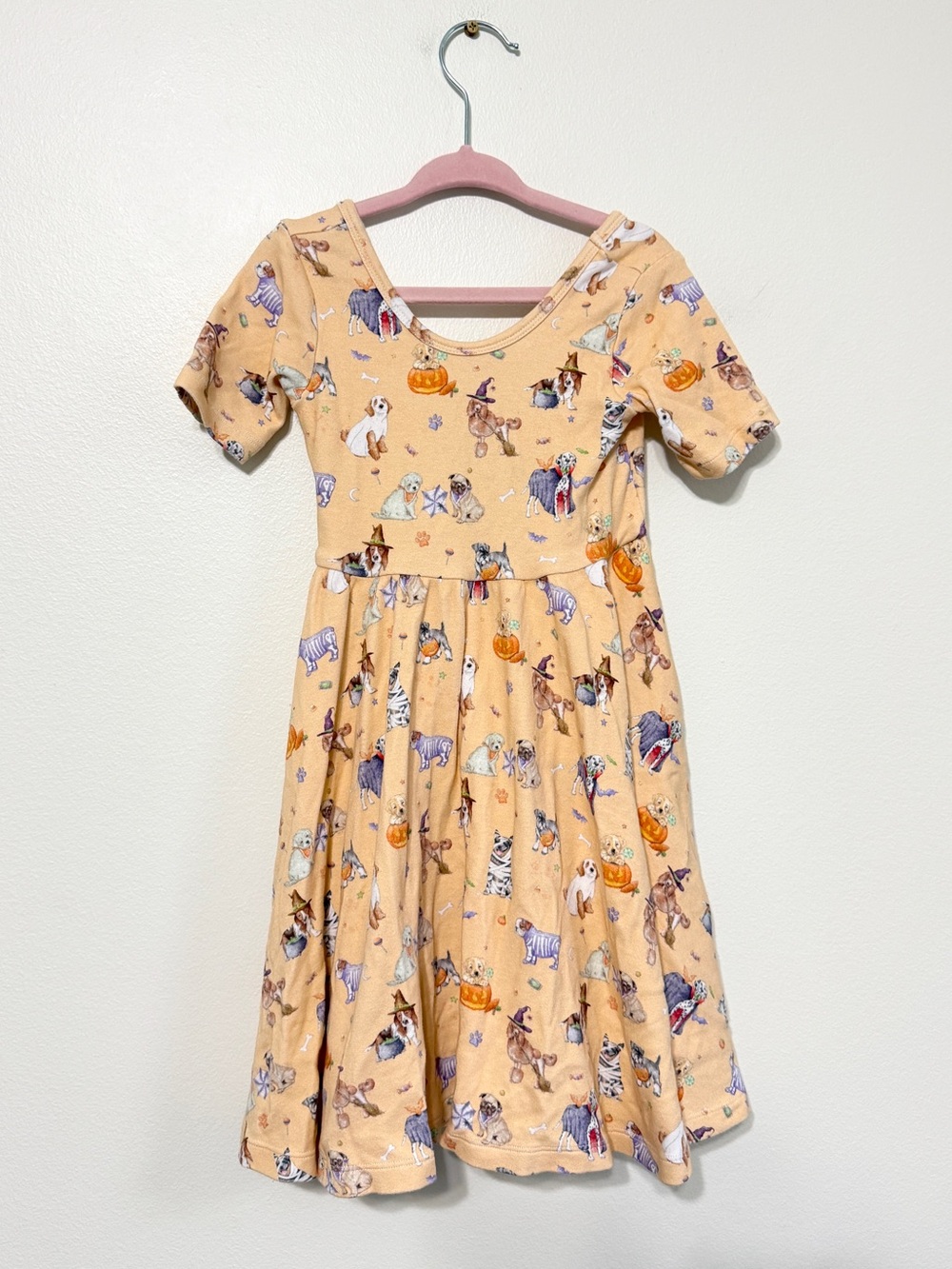 Nola Tawk Halloween Dogs Pumpkins Dress 5T Girl’s Fall